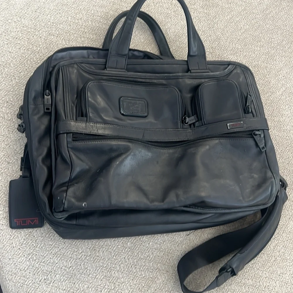 TUMI Classic Black Men's Briefcase bag